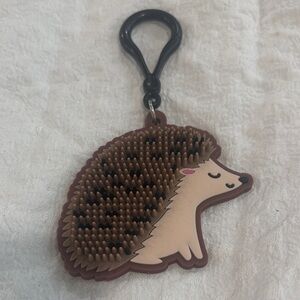 Hedgehog Keychain with Clip